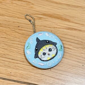 Mofusand Embroidered Cat Keychain Japan Exclusive Blind Box Like New Kawaii